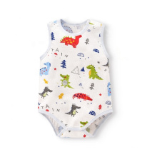 Newborn Toddler Baby Boy Girl Animal Sleeveless Bodysuit Romper Jumpsuit
